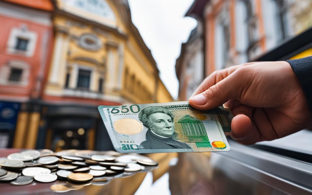 Geld abheben Lettland