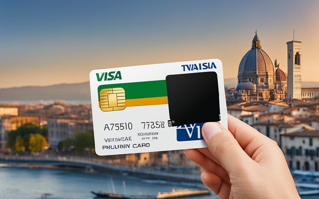 Geld abheben Visa